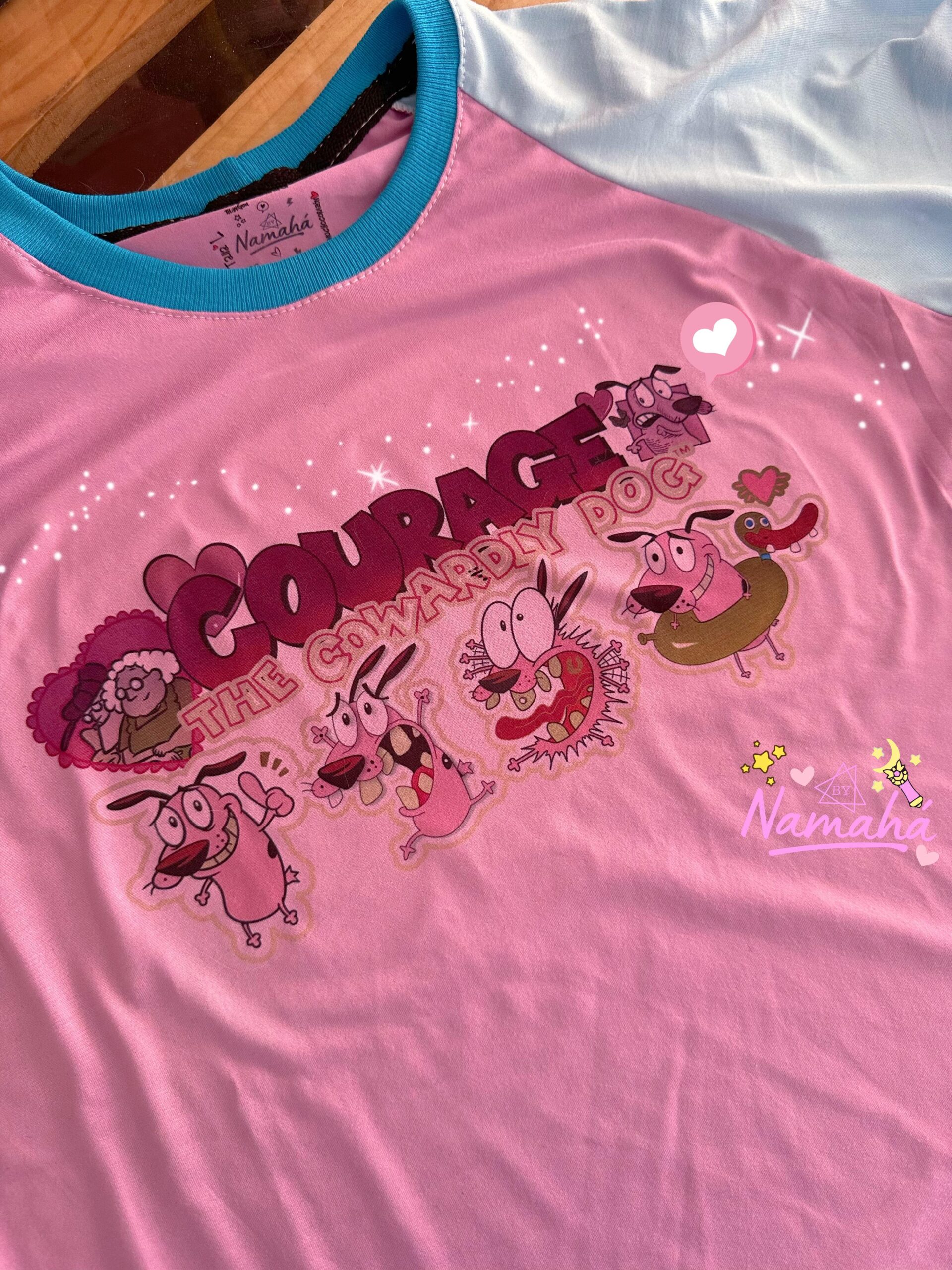 CAMISETA CORAJE EL PERRO COBARDE