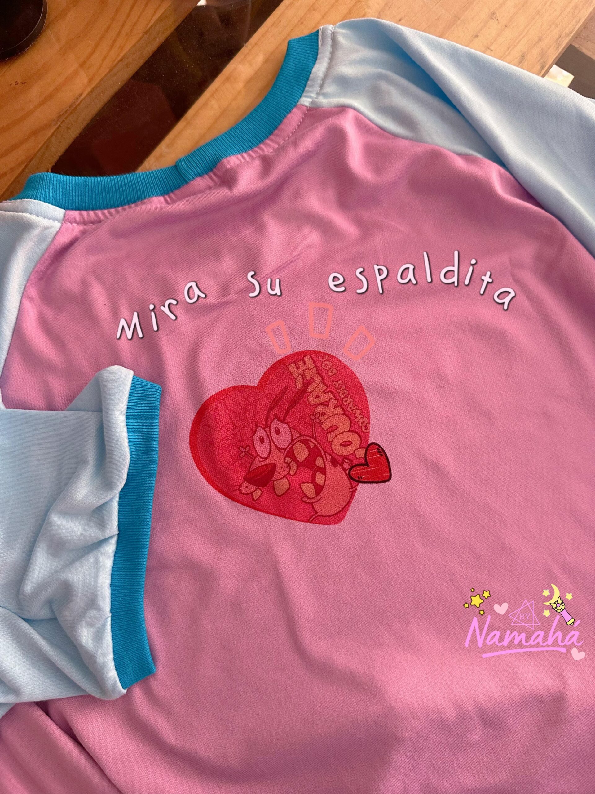 CAMISETA CORAJE EL PERRO COBARDE