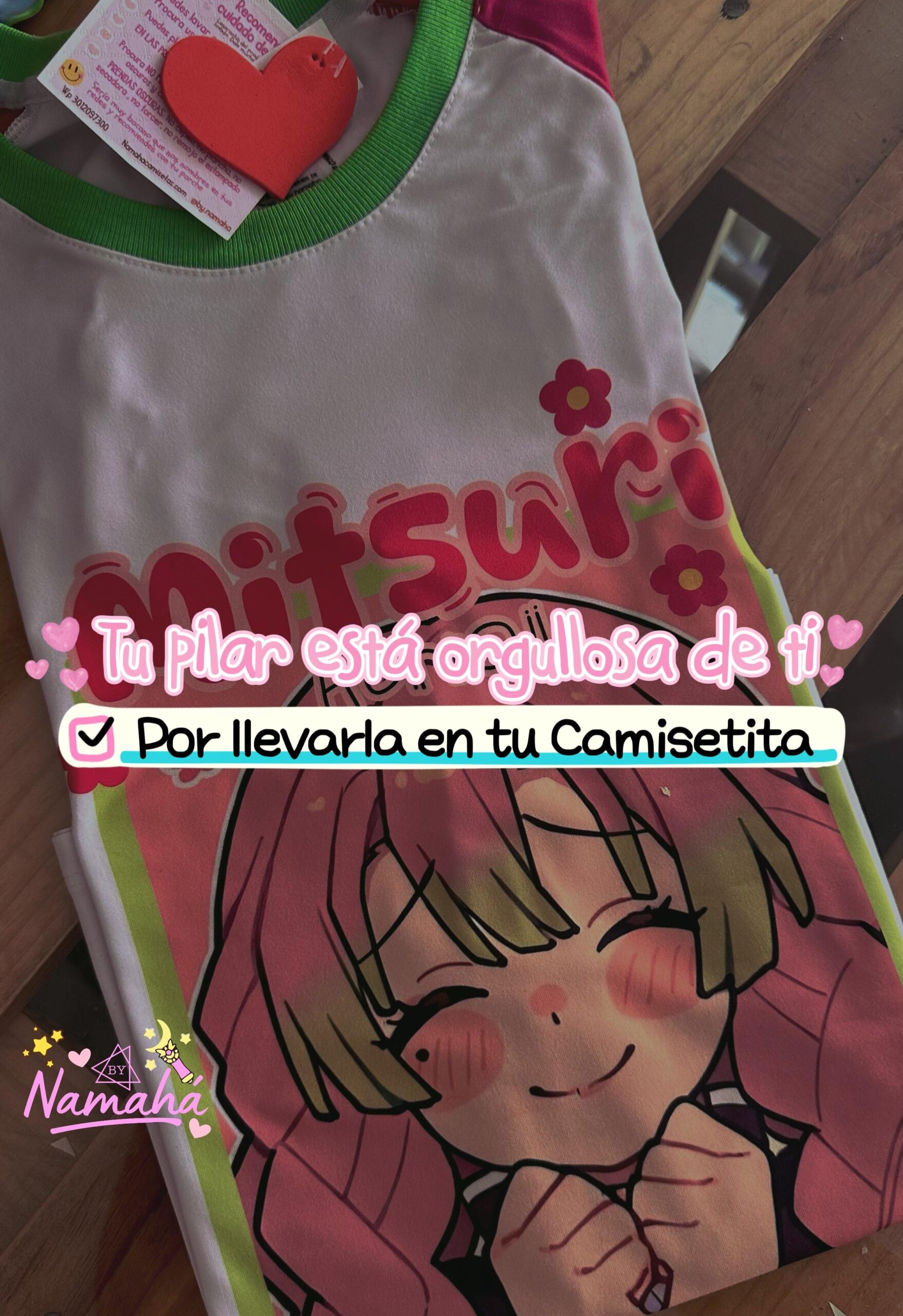 CAMISETA MITSURI DEMON SLAYER