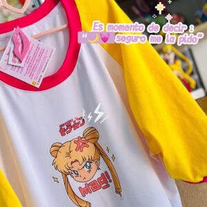 CAMISETA SAILORMOON SERENA ENOJADA