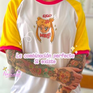 CAMISETA SAILORMOON SERENA ENOJADA