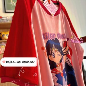 CAMISETA SAILORMOON REI HINO ENOJADA