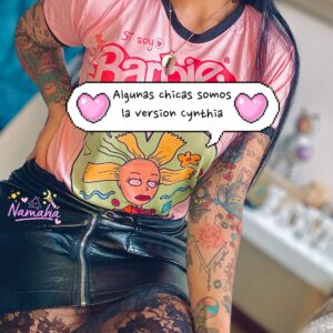 CAMISETA BARBIE Cynthia Rugrats